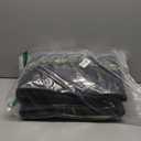 Elantrip 2PCs Front Car Seat Covers Leather Water Proof Seat Protector Universal fit for Most Cars SUVs and Trucks Black