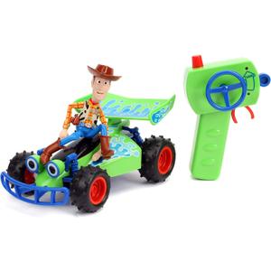 Jada Disney Pixar Toy Story 4 Turbo Buggy W/ Woody Radio Control Vehicle, 2.4 Ghz, 1: 24