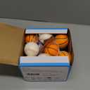 Thremhoo 16 PCS Stress Balls Party Favor for Kids 8-12 Goodie Bag Stuffers Classroom Prizes for Kids Pinata Stuffers Boys Birthday Easter Eggs Fillers Gifts Sport Foam Bouncy Balls Bulk Small Toys