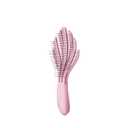 Wet Brush Go Green Curl Detangler Hair Brush, Pale Pink, Ultra-Soft IntelliFlex Detangling Bristles Glide Through Tangles with Ease, Great For Curls, No Split Ends & Pain-Free for Wet or Dry Hair (1 Count (Pack of 1))
