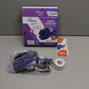 Perco Lite 1 Line Dater Gun Kit - Includes 5,000 Blank White Labels, 2 Ink Rollers, 1 Ink Roll and Labels Pre-Loaded