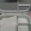 Bentgo Modern - Adult & Teen Bento Lunch Box; 3-4 Compartments, Leak-Resistant, 5.5 Cup Capacity/44 fl oz, Improved Locking Clips, Reusable, BPA-Free, Dishwasher/Microwave Safe Tray (Mint Green)