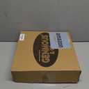 Halloween Wreath for Front Door 24 Inch, Cute Happy Halloween Decor for Indoor Outdoor Wall, Window & Home Hanging Sign Spooky Fall Wreath with Black Bats & Reflective Orange Pumpkins