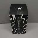 1 Gallon Water Bottle with Straw & Chug lid, BPA Free Dishwasher Safe 128oz Large Water Bottle with Motivational Time Marker and Handle Leak-proof Big Water Jug for Camping Sports Workouts (Black)