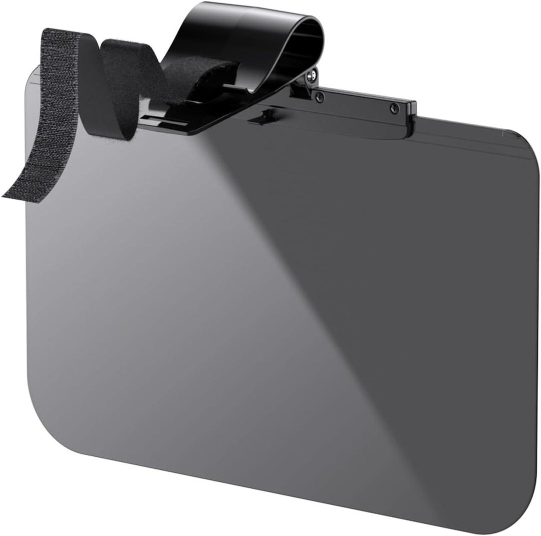 Sun Visor Extender for Cars, Polarized Anti Glare Sun Blocker & UV400 Protection, Adjustable Clip-On Extension for Car Visor, Universal Fit for Driver and Passenger Side (XL)