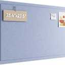Fluxynara Felt Bulletin Board, 35.4"x23.6", Lavender