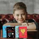 Chenive Valentine's Day Cards for Kids, Sports Themed Valentines Day Greeting Card, 40 Valentine's Day Cards Bulk for School Preschool Class Classroom, 3.5 x 5 IN