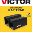 Victor Indoor Electronic Rat Trap, Humane Electric Rat Traps Indoor for Home, No Touch, No See Traps, Pack of 2 - M241BSR-2