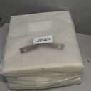 10.5 Inch Collapsible Storage Cubes with Labels, 6-Pack Non-Woven Fabric Bins with Handles, Foldable Organizer for Closet, Shelf, Bedroom, Nursery & Home Organization (Beige)