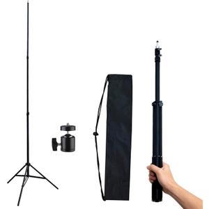 Photography Light Stand 110 inches/2.8 Meters Adjustable， 20KG light tripod, It features a gimbal and is suitable for fill lights, soft boxes, cameras, live video recording