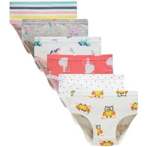 Winging Day Little Girls' Cotton Panties Baby Toddler Soft Underwear Multipack 14 