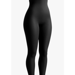 SHAPERMINT High Waisted Tummy Control Compression Leggings for Women - Petite to Plus Size Women's Leggings Non See Through (2XL, Black)