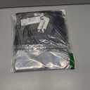 COOFANDY Mens Cuban Guayabera Shirt Casual Button Down Shirts Long Sleeve Summer Beach Shirts (Black, L)