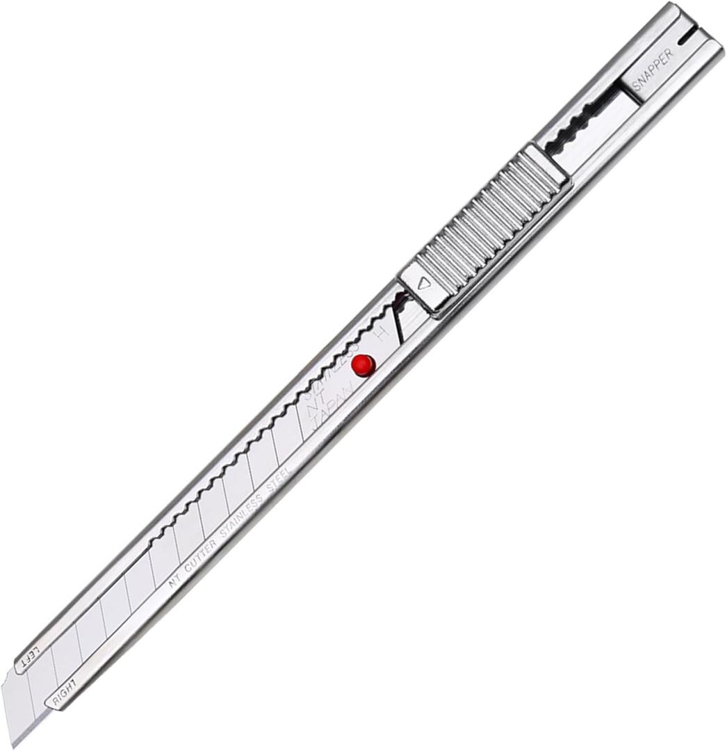 2 x NT Cutter PRO Auto-Lock Stainless Steel Utility Knife (A-1P) 9mm