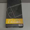 Orzly Case Compatible with Switch 2 – Protective Travel Carry Case with Screen Padding, Game Card & microSD Slots, Zipped & Open Pockets for Accessories – 7.9" Gift Boxed