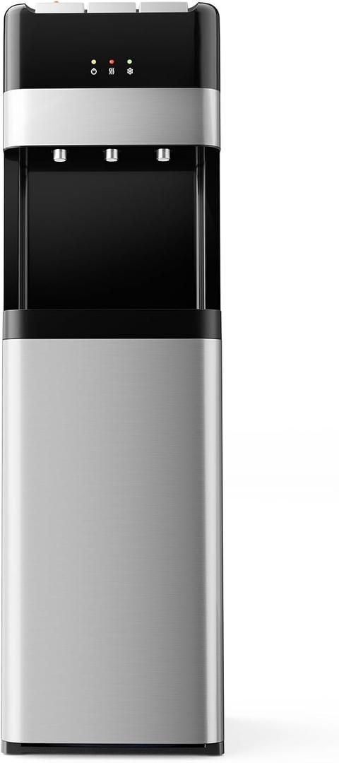 OLIXIS Bottom Loading Water Dispenser for 5 Gallon Bottles, Hot Cold Room
