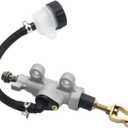 UOIENRT 5KM-2583V-00-00 Rear Brake Master Cylinder Replacement for Yamaha Wolverine 350 450 Grizzly 300 400 450 660 Kodiak 400 450, 2NL-25850-50-00 1SC-F580E-00-00