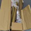 Smart FENDEE Luggage Rack for Guest Room, Folding Suitcase Stand with Shoe Shelf, Easy Assembly, Portable, Hold up to 110 lb, Gold, 1 Pack