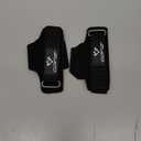 COFOF Weight Lifting Wrist Strap, Double Layer Leather Wrist Strap for Deadlift and Powerlifting, Adjustable Neoprene Padded Gym Workout Lifting Hooks (Pair) (Midnight Black)