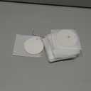 10pcs Sublimation Blanks Ceramic Disc Ornaments, Christmas Tree Decor Round Ornament for Sublimation, Blank Ceramic Ornaments (3" Round-Sublimation)