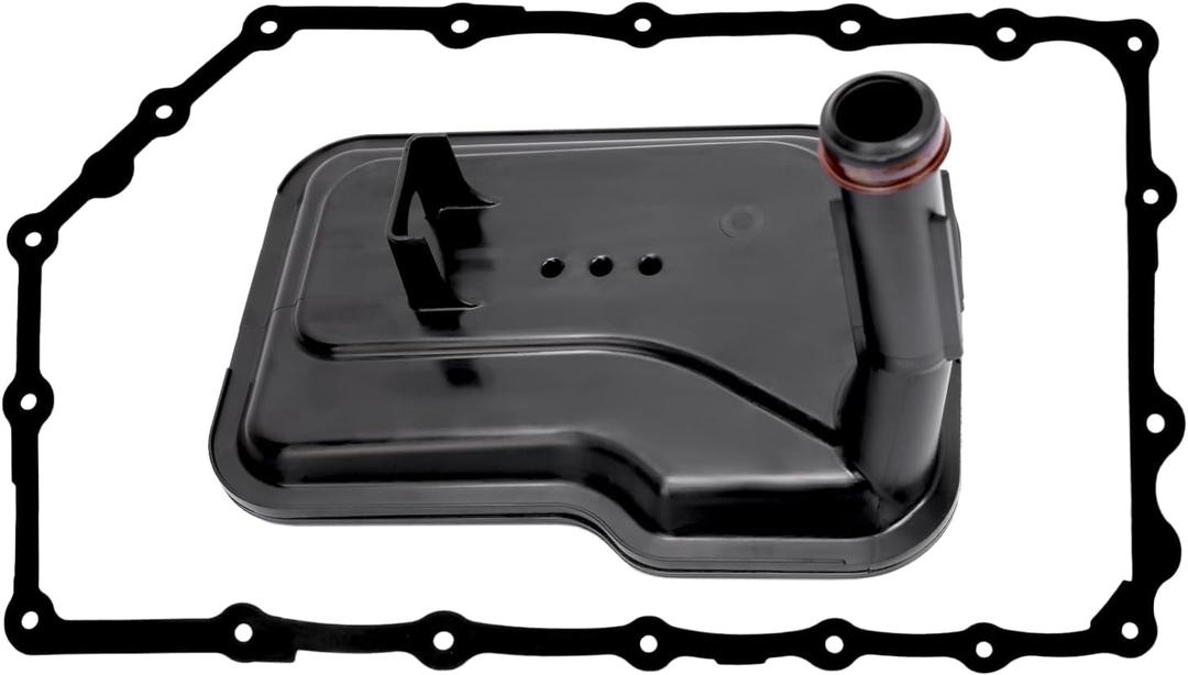 24236933 6L80E 6L90E Transmission Filter with Gasket Kit Compatible with Chevy Express Silverado 1500 2500 3500 Suburban GMC Savana Sierra Yukon CTS Escalade, Replaces# 24236517