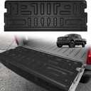 TripleAliners Tailgate Mat Compatible with Ford F-150 2021-2025 Accessories Truck Tailgate Liner All-Weather Protector Cargo Cover Custom Fit for F150 (Not Fit Work Surface or Pro Access Tailgate)