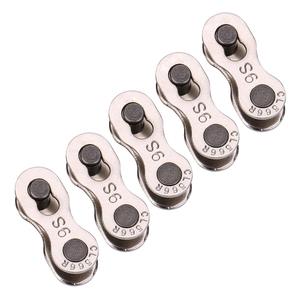 5 Pairs Quick Release Chain Bicycle Chain Link Connector for 8/9/10 Speed (8/7/6 Speed)
