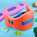 Wettarn 2 Pcs Kids Swim Belt with Adjustable Strap, EVA Buoyancy Belt for Youth Children Junior Water Aerobics Swimming Belt Fitness Foam Flotation Aid for Pool Swimming Training
