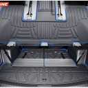 Floor Mats for Hyundai Santa Fe 2024 2025 2026(Fit Hybrid/Gas), All Weather Protection Custom Floor Mats Trunk Cargo Mat and Car Windshield Cover Set for Hyundai Santa Fe Accessories