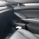 Car Tissue Holder, Sun Visor Napkin Holder, Car Visor Tissue Holder, PU Leather Backseat Tissue Case Holder for Car,Vehicle (Black)