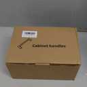 30 Pack 5 inch(128mm) Center to Center Matte Black Cabinet Pulls Stainless Steel Kitchen Cabinet Handles - Square Dresser Handles Drawer Pulls