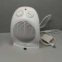 Pro Fusion Heat FH-101A 750/1500 Watt White Oscillating Fan & Heater