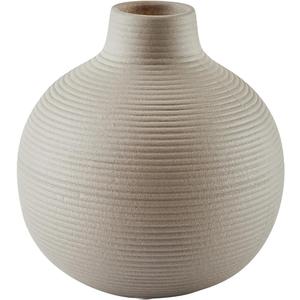 Ceramic Flower Vase,Minimalist Modern Home Decoration,Small-Mouthed Matte Vase for Decor,Table,Shelf Bookshelf Decorative,Mantel,Entryway Decor and Centerpieces (Beige)