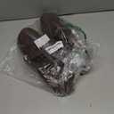 Fruit of the Loom Men's Fruit of the Loom Men's Moccasin, Indoor/Outdoor Slipper, Memory Foam (Brown), L 11-12