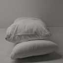 Thick Bed Pillows King Size Set of 2 Hotel Collection Soft Down Alternative Supportive Pillow for Back Stomach Side Sleeper White 20x36 inches