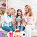 Card Case for Yoto cards, Hard Portable Card Case with Zipper & for Yoto Card Keyring Loop Holder Card Tabs, Travel Carrier Kids Toy Storage Organiser Tidy Mini Card Storage (Green)