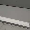 BlindsAvenue Cellular Honeycomb Cordless Polyester Shade, 9/16" Single Cell, Light Filtering, White, Size: 46" W x 48" H