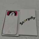 SCORPIFY for iPhone 17 Pro Max Case [Compatible with MagSafe] with Colorful Pearl Aurora Spine Design, Cute Clear Magnetic Phone Cover for Women Girls and Men,Bumper with Mother of Pearl Shell Pattern Aurora Spine