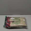 AISENO 48 Inch Christmas Tree Skirt Linen Burlap Buffalo Plaid Edge Decoration for Merry Christmas Party Red and Black Buffalo Christmas Tree Skirt Decorations