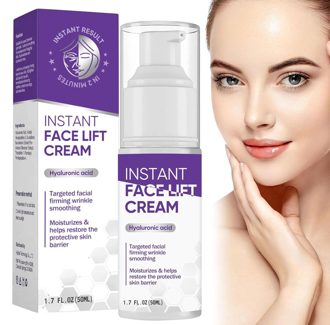 MOSKILA Instant Face Lift Cream, 2-Minute Temporary Skin Tightening Cream, Smoothing Fine Lines and Wrinkles for Face and Neck, 1.7Fl Oz MOSKILA Instant Face Lift Cream, 2-Minute Temporary Skin Tightening Cream, Smoothing Fine Lines and Wrinkles for Face and Neck, 1.7Fl Oz