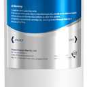 Waterdrop H-300 Under Sink Water Filter, Replacement Cartridge for Everpure H-300, H-300-NXT, 7CB5, EV9270-71, EV9270-72, EV9618-11, EV9855-50, EV9282-01, 24000 Gallons, Pack of 1