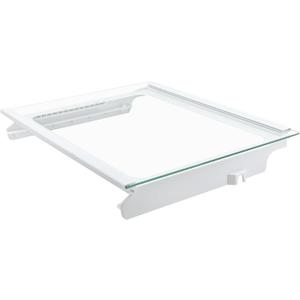 W11368751, W11697465 Refrigerator Crisper Drawer Cover Assembly (Frame+Glass) Compatible with for whirlpool, maytag, ikea, replaces W10905531, W10904001 Shelf Frame and W11449890 Glass Shelf