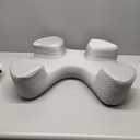 EUHAMS Side Sleeper Pillow - Ergonomic Memory Foam Shoulder Pillow with Arm Holes for Neck,Shoulder & Rotator Cuff Pain Relief-Arm Support Pillows for Adults Ideal for Left & Right Side Sleepers,Grey