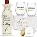 Engagement Gifts for Couples Women Newly Engaged Gift for Her Fiance Gifts for Women Unique Engagement Decorations Just Engaged Present Ideas for Her Him Bride Men Future Mr and Mrs Best Friend