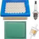 laffoonparts 36046 Air Filter 36634 Pre-Filter Replacement for Tecumseh OH95 OH195 OHH50 OHH55 OHH60 VLV50 VLV55 VLV60 VLV66 VLV126 4-5.5hp Engine with Fuel Filter Replacement for Stens 100-450
