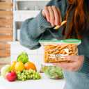 BEIDOU-PAC Slider Snack Storage Zip Bags with Stand-Up Bottom, 500 Count | 2 Mil | 6.5 IN x 3.25 IN, Freshness Easy Open Reclosable Clear Plastic Bags for Food On the Go (Slider-snack-500count)