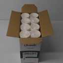 LITOPAK 400 Pack 8 oz Disposable Paper Coffee Cup, Hot/Cold Beverage Drinking Cups for Water, Paper Coffee Cups, White Paper Hot Coffee Cups, Suitable for Party, Picnic, Travel, and Events