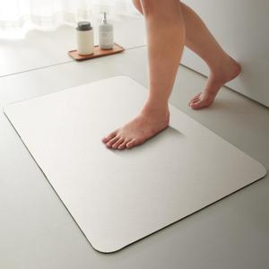 White Bath Mat, Bathroom Rugs Non Slip Washable Thin Absorbent Quick Dry Bath Mat Fits Under Door Bathroom Floor Mat Perfect for Bath, Shower, or Sink 16"x24" White White Bath Mat, Bathroom Rugs Non Slip Washable Thin Absorbent Quick Dry Bath Mat Fits Under Door Bathroom Floor Mat Perfect for Bath, Shower, or Sink 16"x24" White