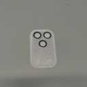 Tensea for iPhone 17 Pro Max Camera Lens Protector, Metal Aluminum Alloy Tempered Glass Cover Camera Screen Protector Accessories, Case Friendly Silver Glitter