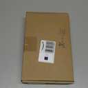 Henoyso 12 Pcs Christmas Clear Gift Bags Plastic Candy Treat Goodie Bags Red Foil Santa PVC Wrap Totes with Handles and Ribbon Xmas Party Favors (Snowman and Christmas Tree, 7.8 x 7.8 x 3.1 Inch)